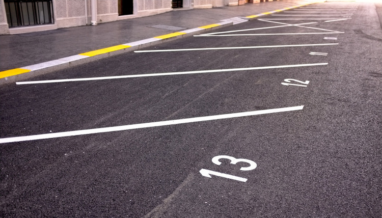 Parking Lot Striping in Denver